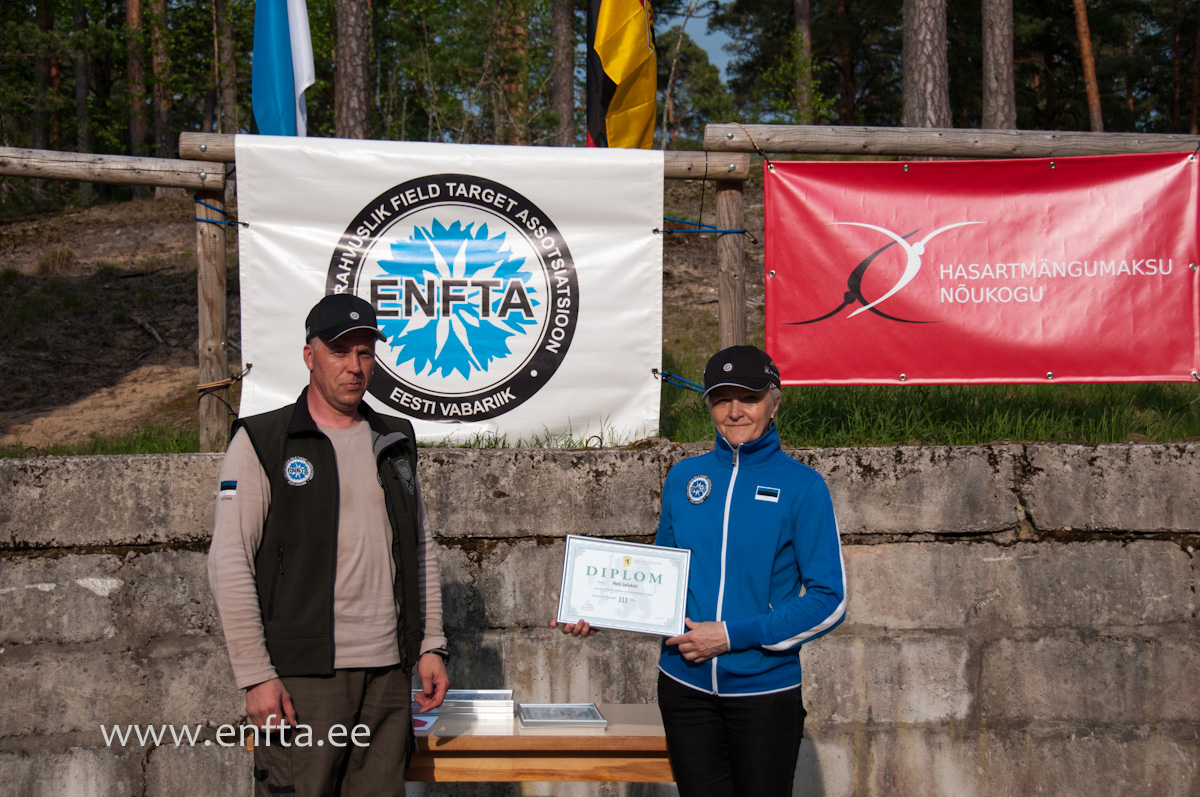 Heli Jalakas, category Springer, 82 points out of 150